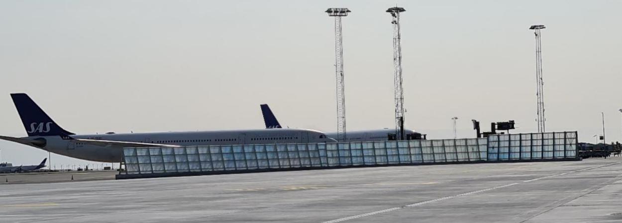 丹麥哥本哈根機場導流墻